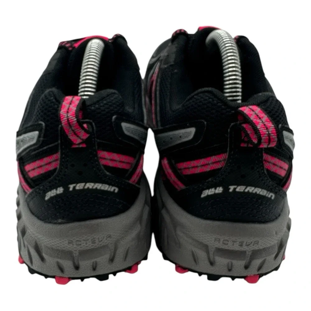 New Balance 410 V5 Shoes Women's Size 11 B Black Pink Hiking Sneakers WT410LB5‎